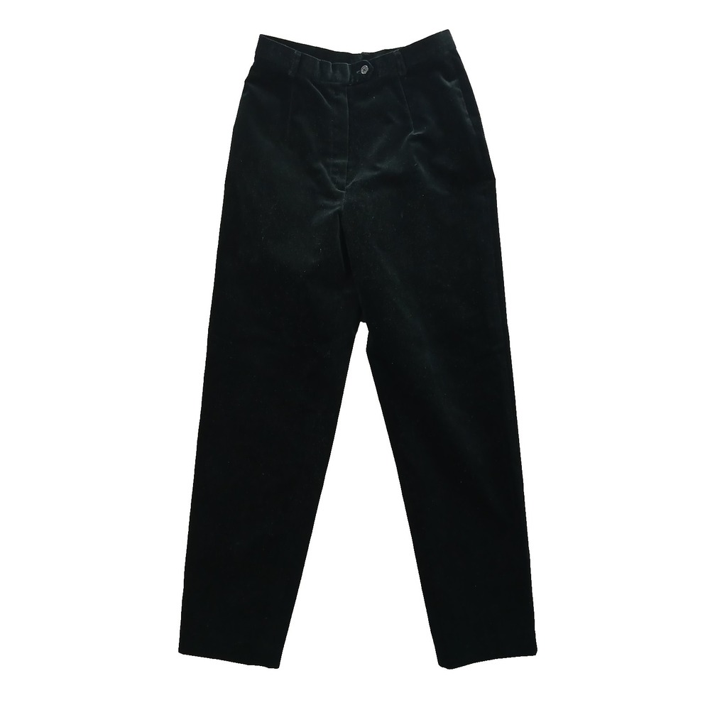 Black Velvet Y2K Goth Grunge Whimsy Party Formal NYE Lauren Ralph Lauren Pants 4